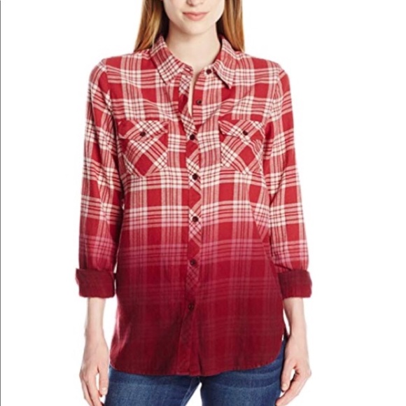 Volcom Tops - VOLCOM Plaid Top